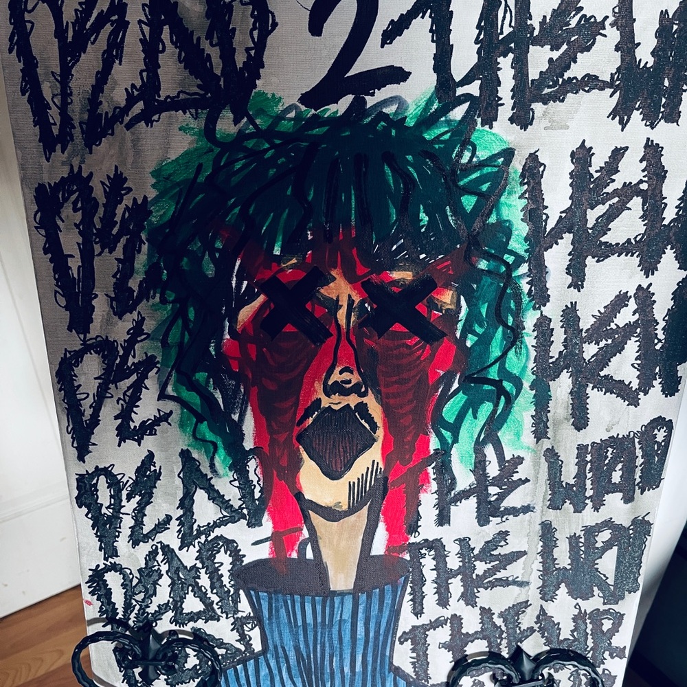 1 of 1 origional painted art